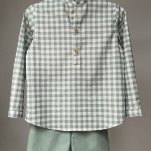 Camisa cuello Mao