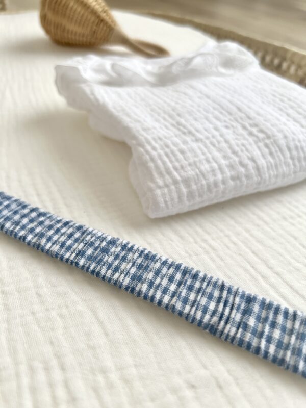 Chupetero Vichy azul - Imagen 2