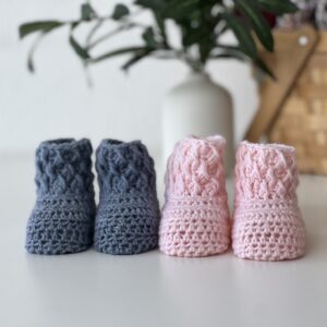 patucos bota relieve