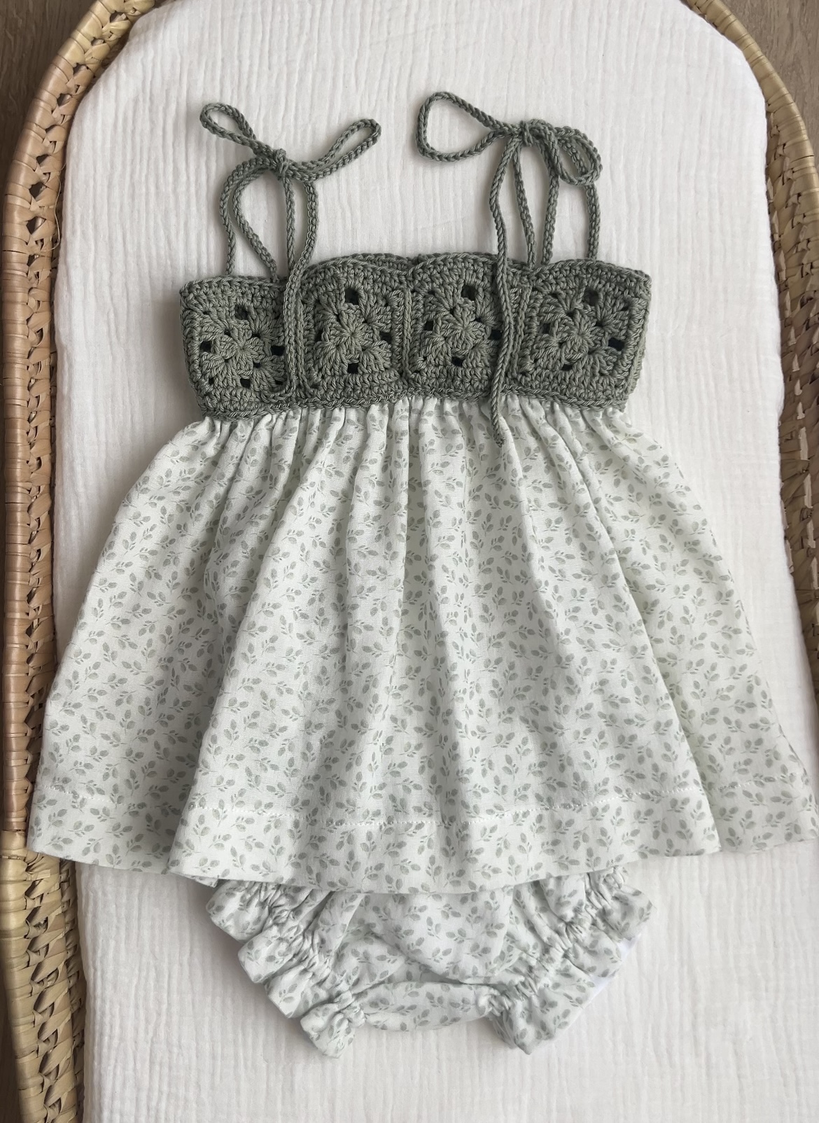 vestido aguamarina