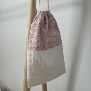 Bolsa multiusos flores rosas