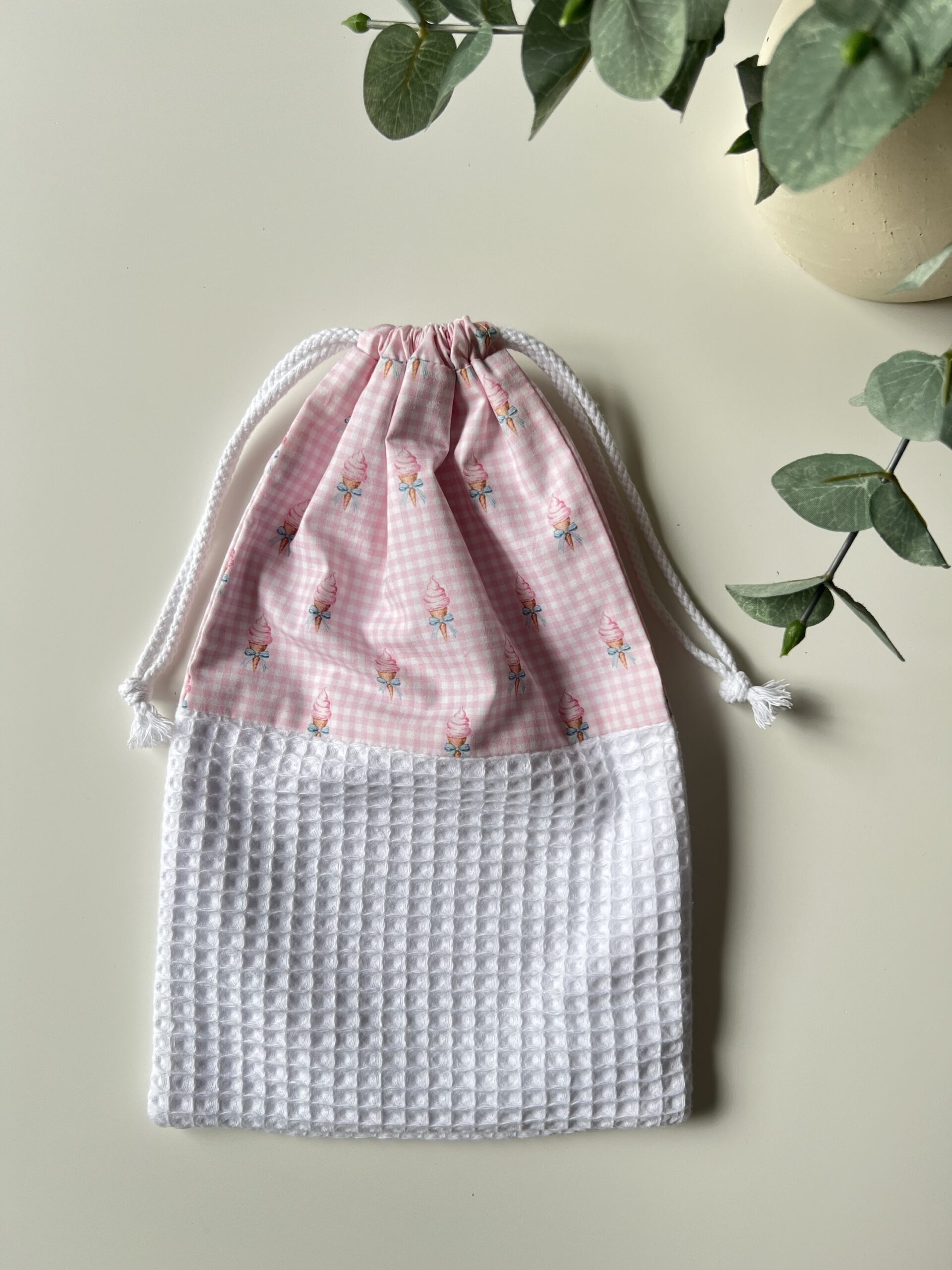 Bolsa multiusos vichy helados