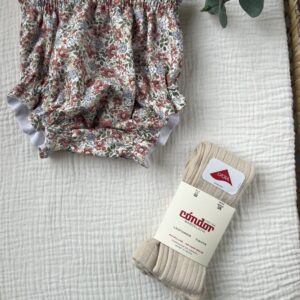 Leotardos canalé lino - Talla 00